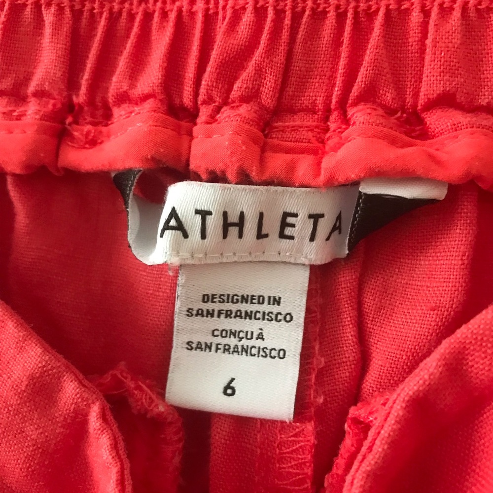 Athleta linen pants  SZ 6 - Picture 9 of 16